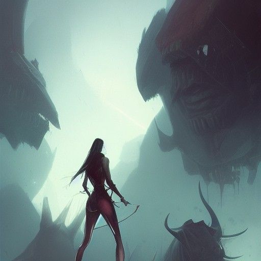 Sinister Figure Art: Inspired by Greg Rutkowski