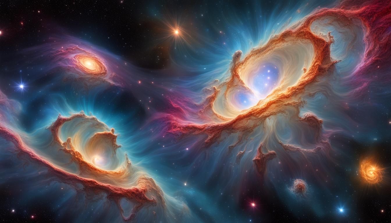 Kinetic Universe: Stars and Plasma in Infrared Photography