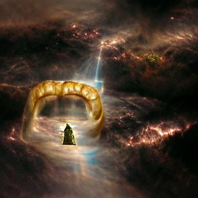 Cosmic Lord of the Rings Nebula