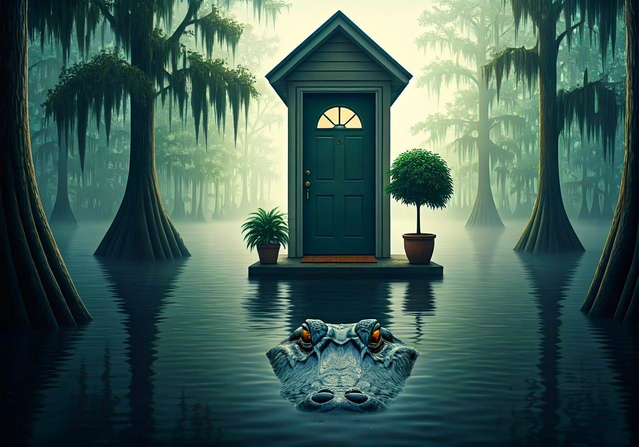Doors Where They Shouldn't Be - Swamp