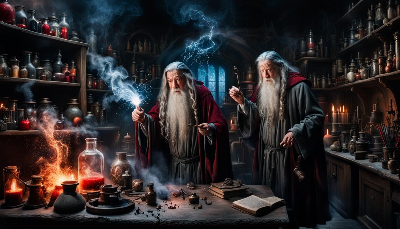 Sorcerers prepares a spell