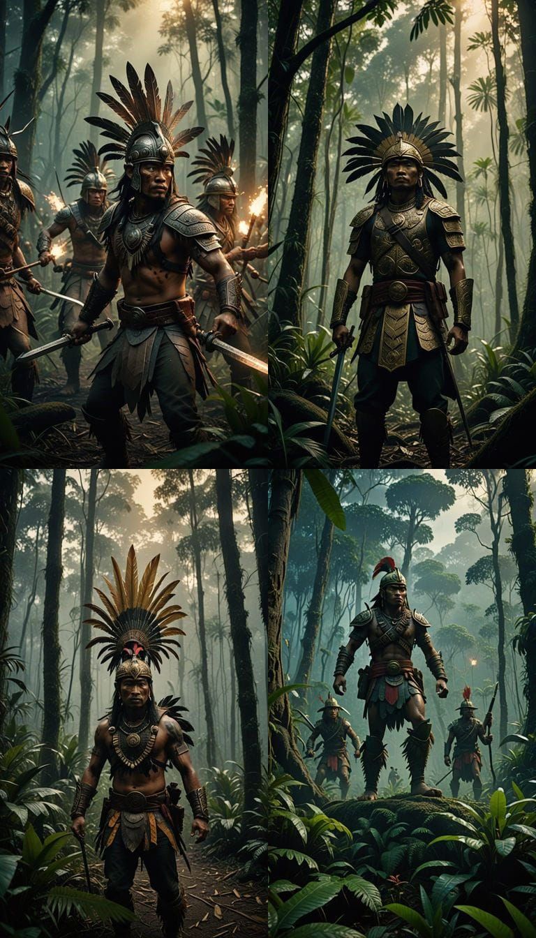 Indigenous Heroes Conquer Colonial Forces in the Bornean Jun...