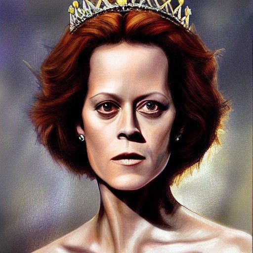 Photorealistic Portrait of a Beautiful Queen