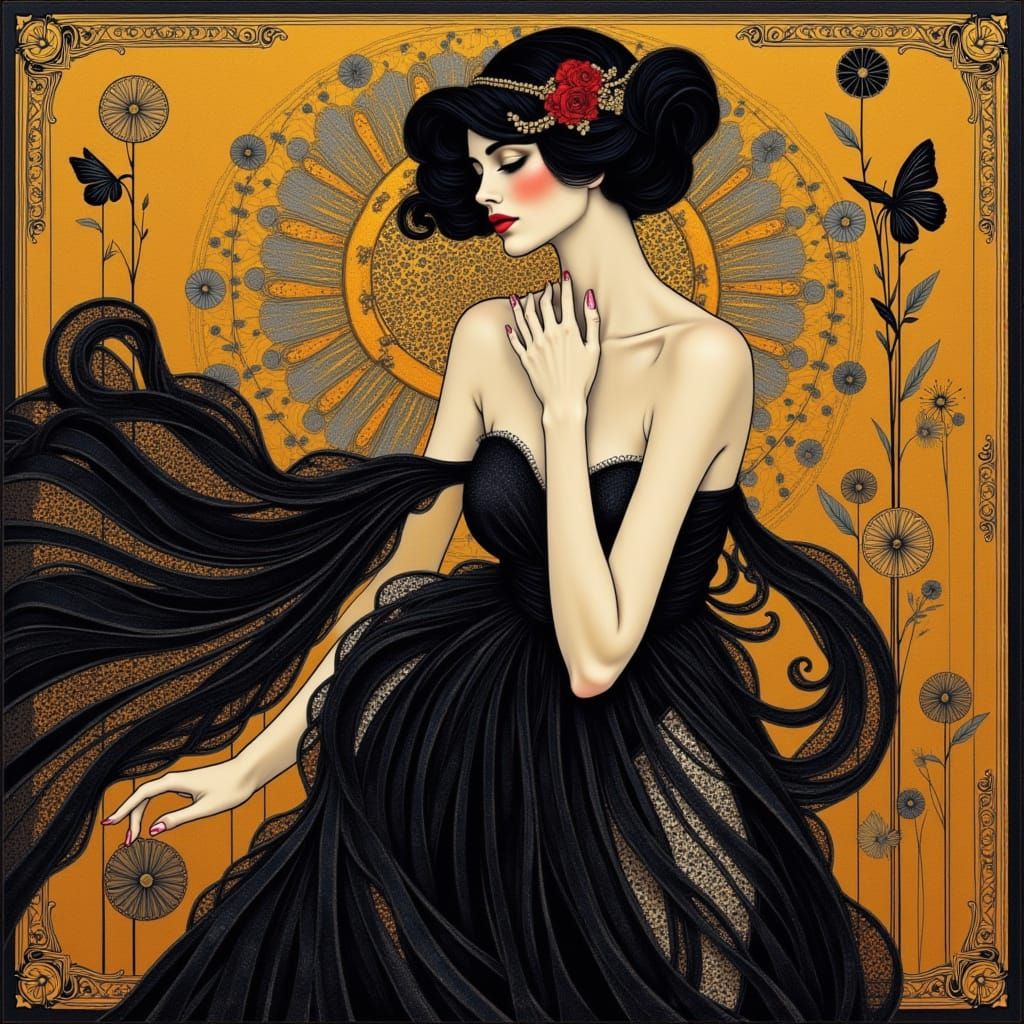 La Comtesse de Ségur as Art Nouveau Femme Fatale