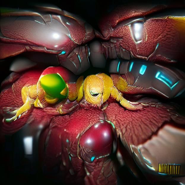 Samus Aran Metroid Digital Rendering