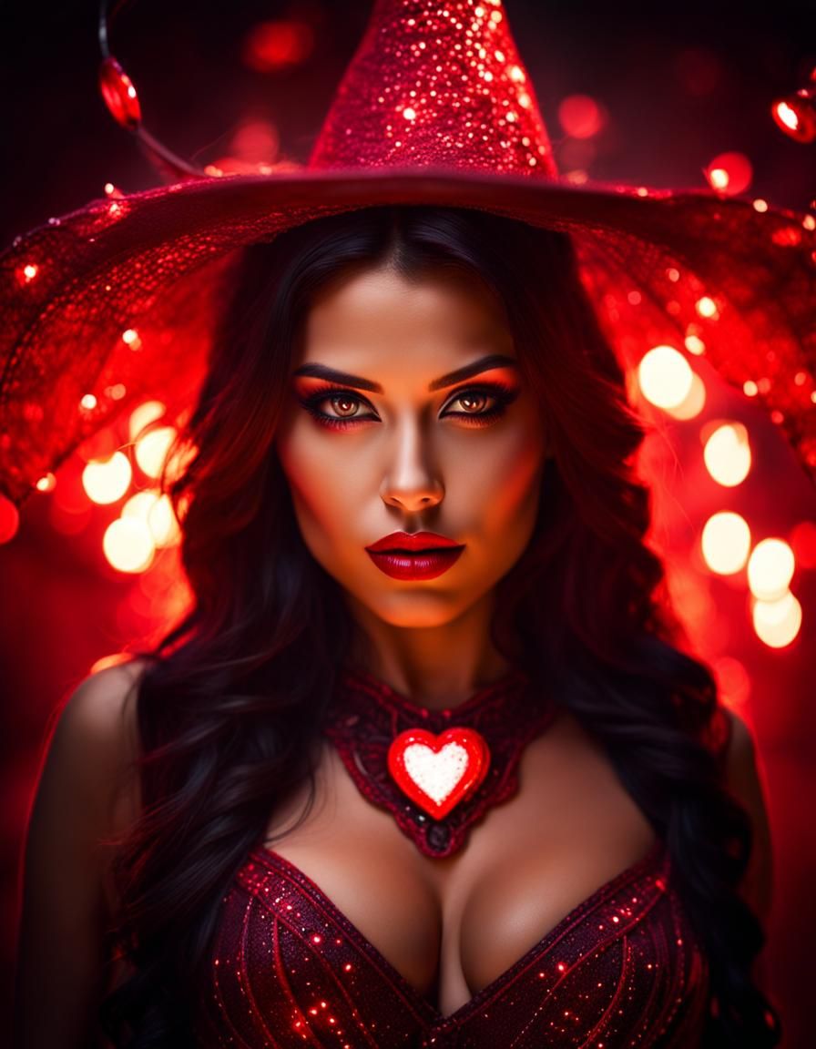 The Evil Valentine Witch