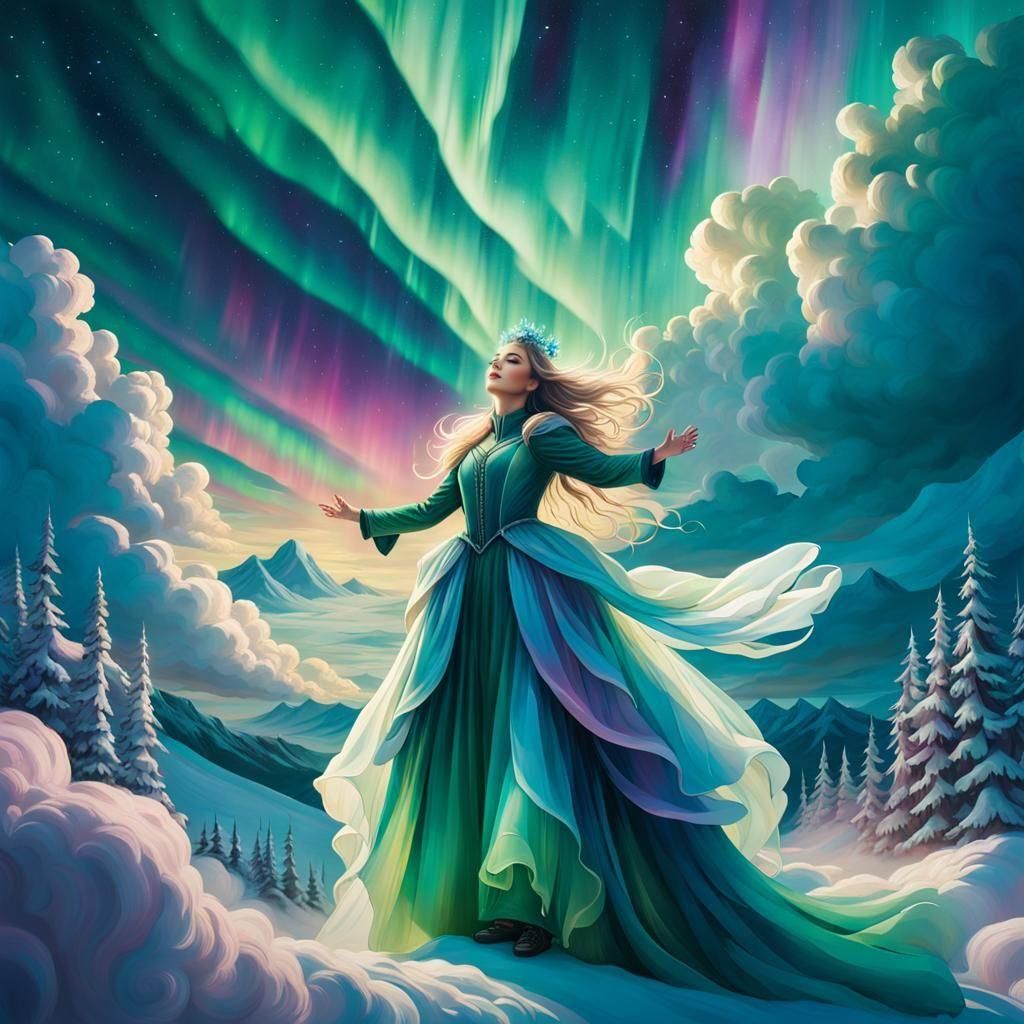 Dream Flight: Ethereal Journey Through Love and Loss