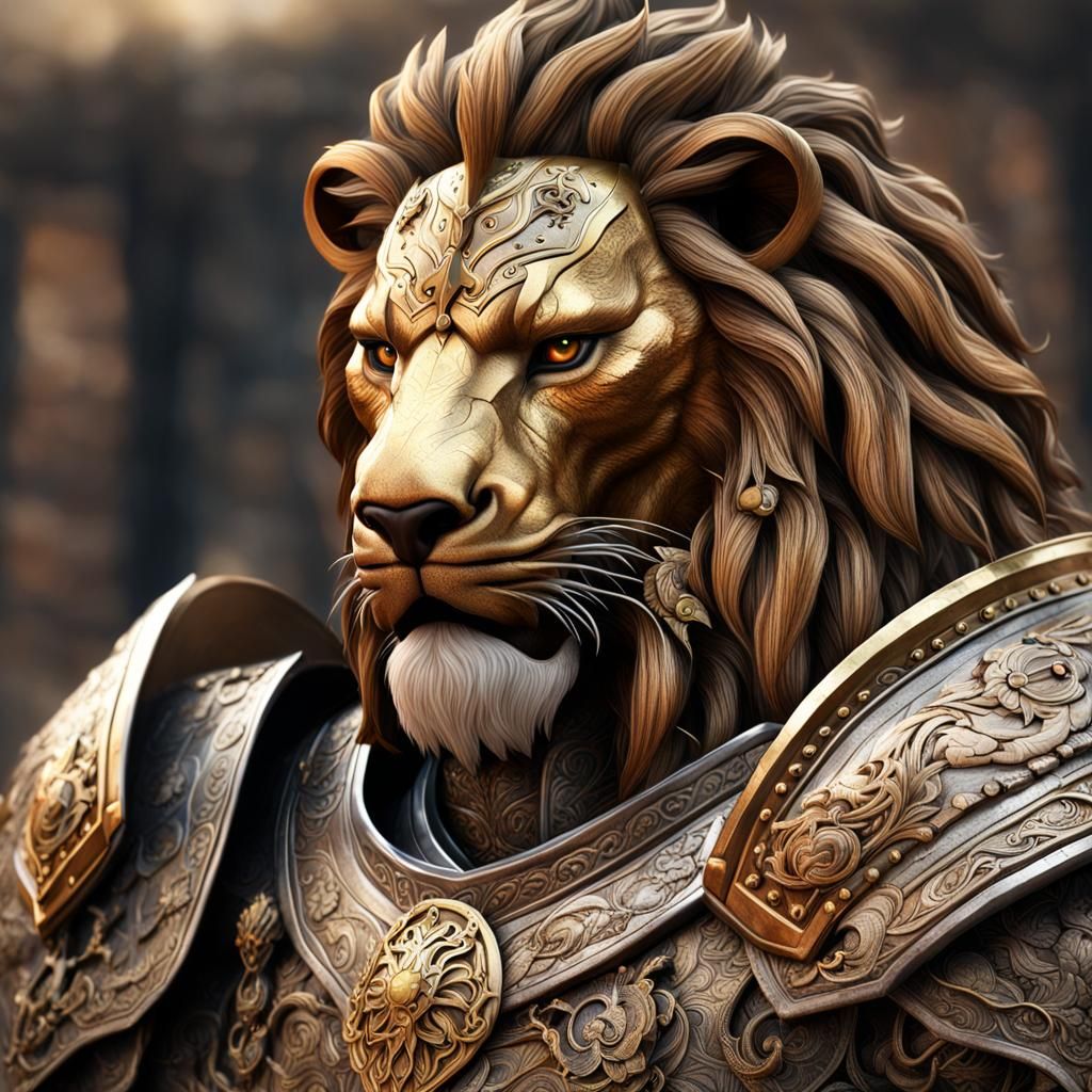 Intricate Armor of God: Holy Warrior