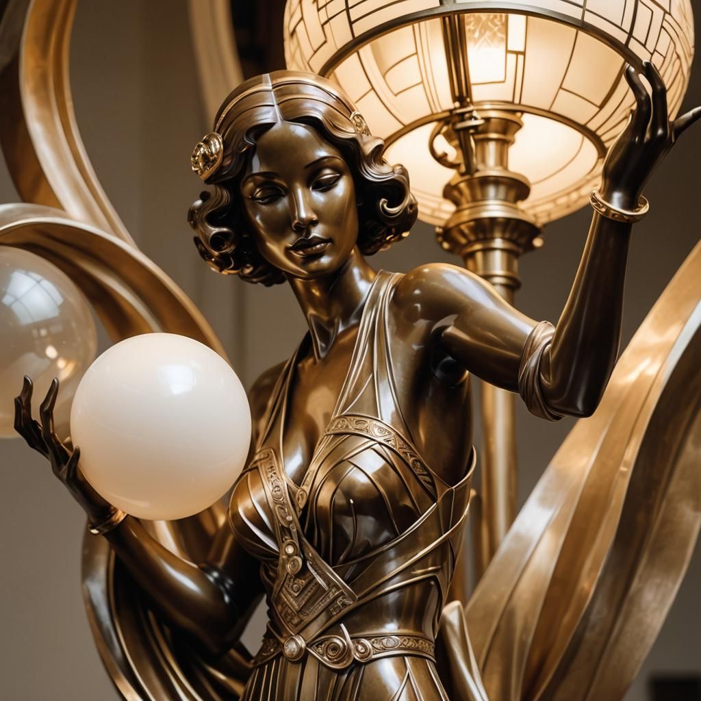 Art Deco Lamp
