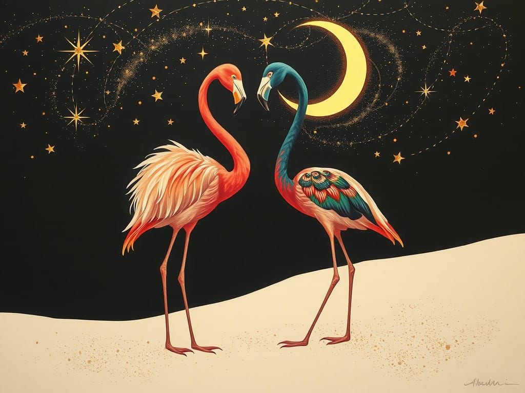 Ethereal Luxury in Gold and Obsidian