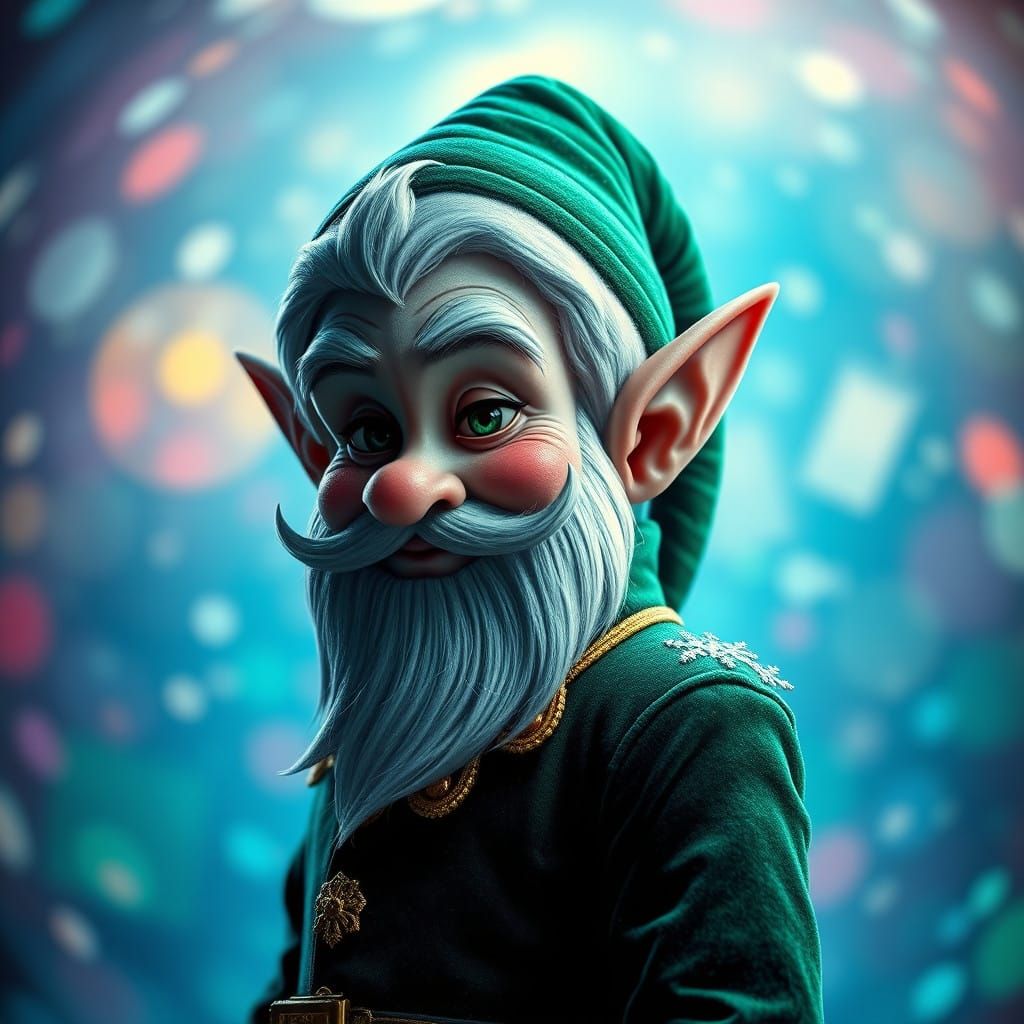 Whimsical Elves in Rich Velvet Attire