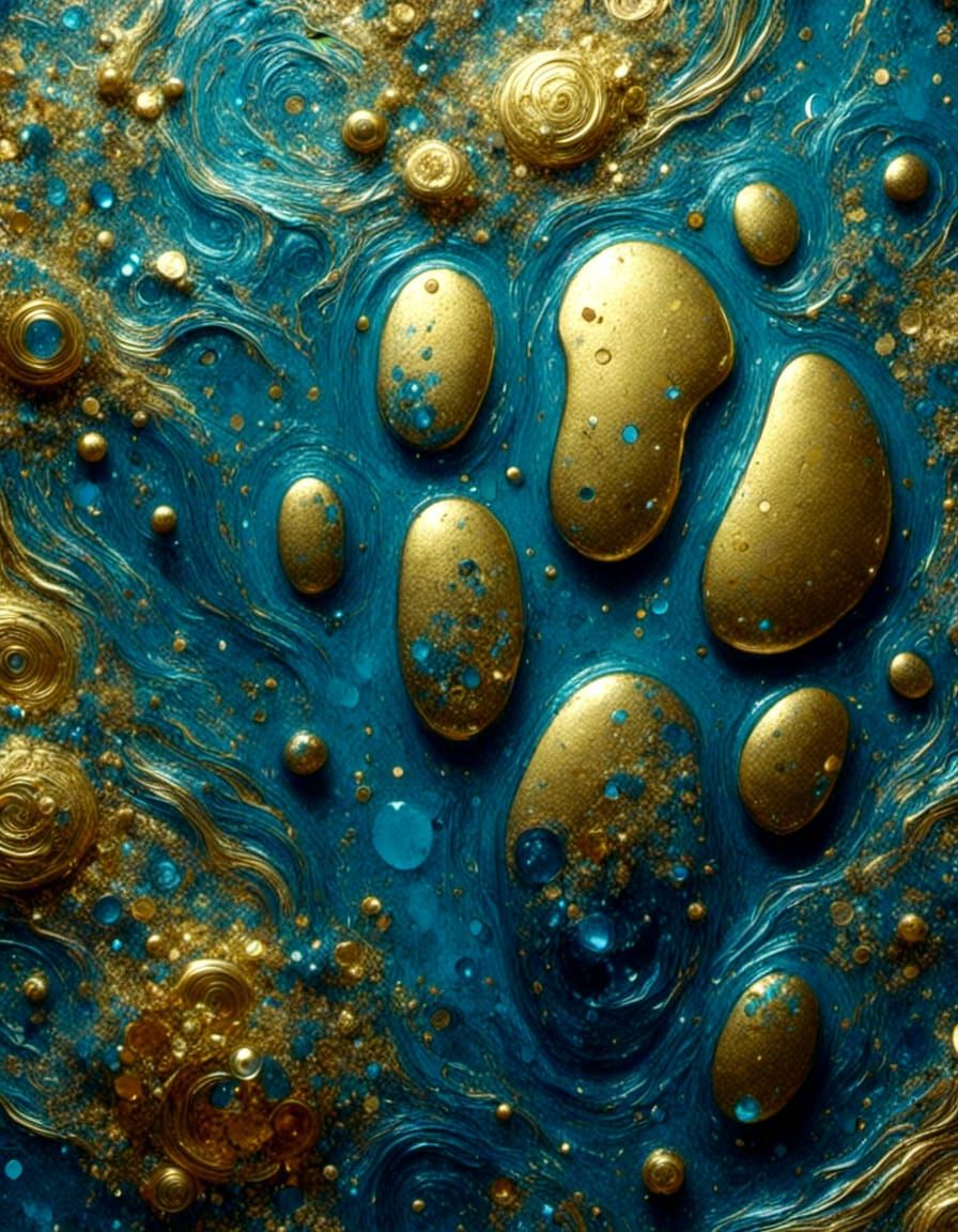 Surreal Footprint Painting Inspired by Picasso and Chagall