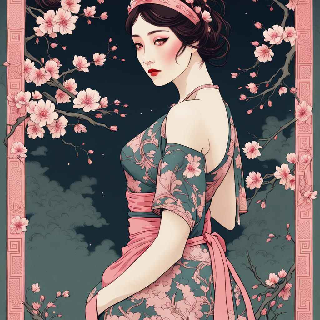 Shunrei goes Art Deco