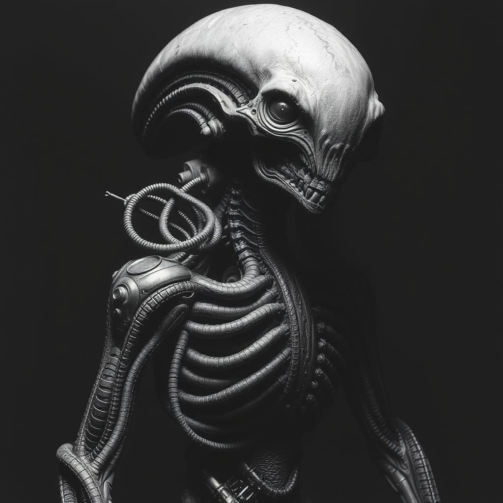 Inspired by H. R. Giger