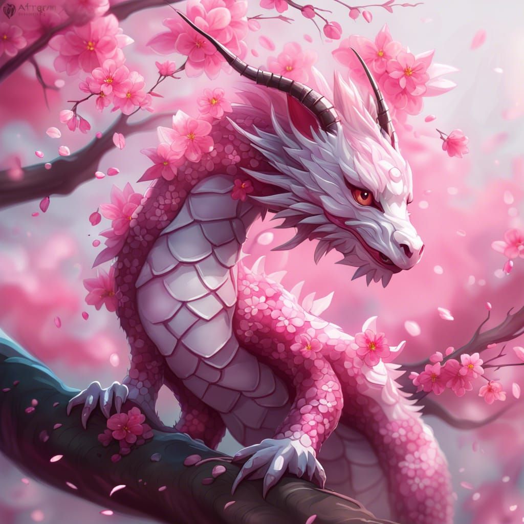 Cherry Blossom Dragon