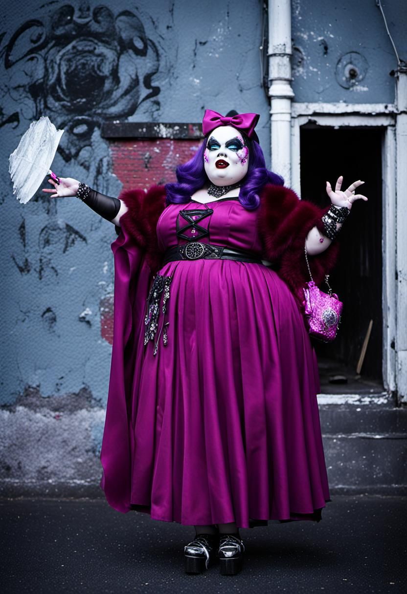 Monster High Dolls Meet in Hong Kong Alley