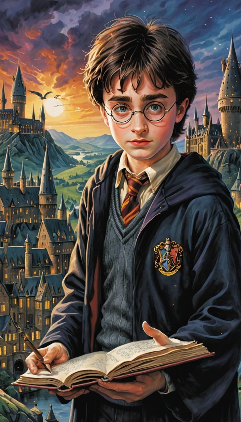 Harry Potter and the Philosopher's Stone book cover,