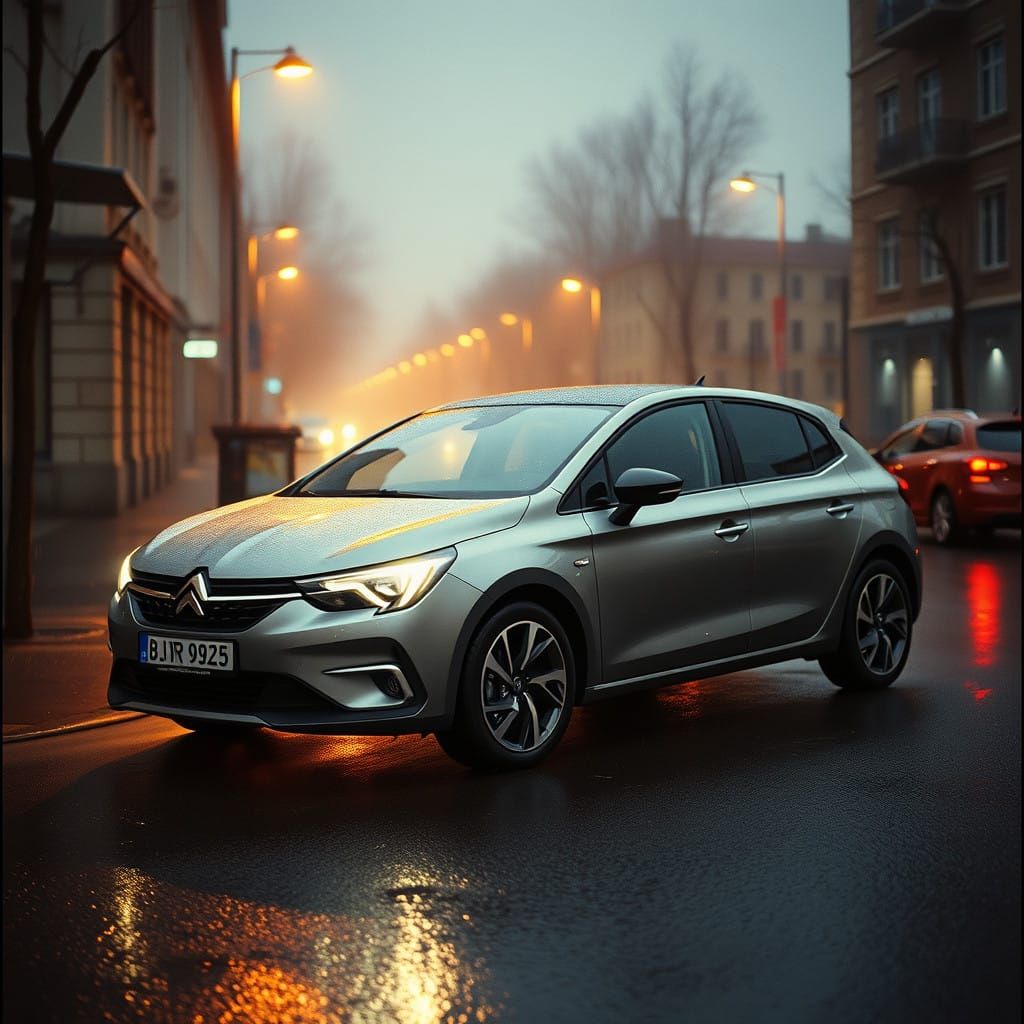 2025 Citroën Visa in Moody Evening Light