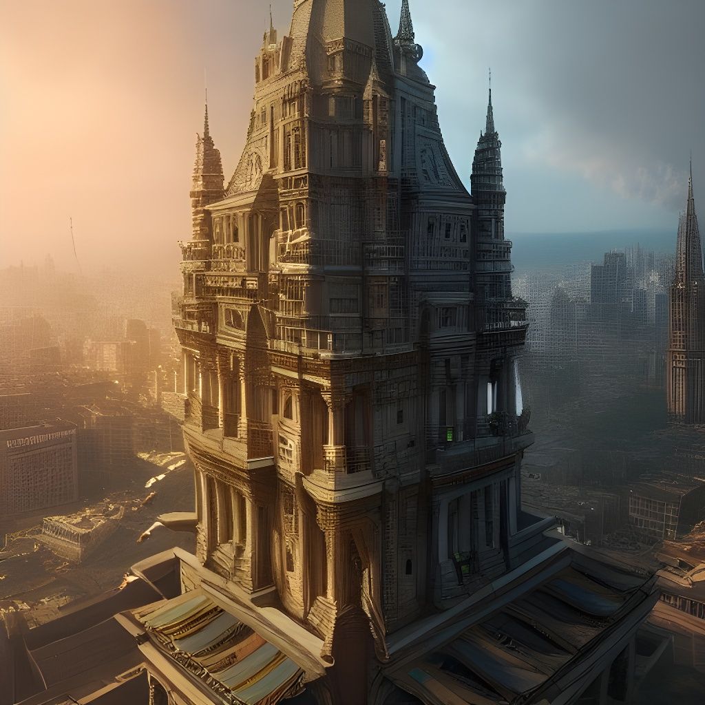 Cinematic Digital Painting of Mary Jane