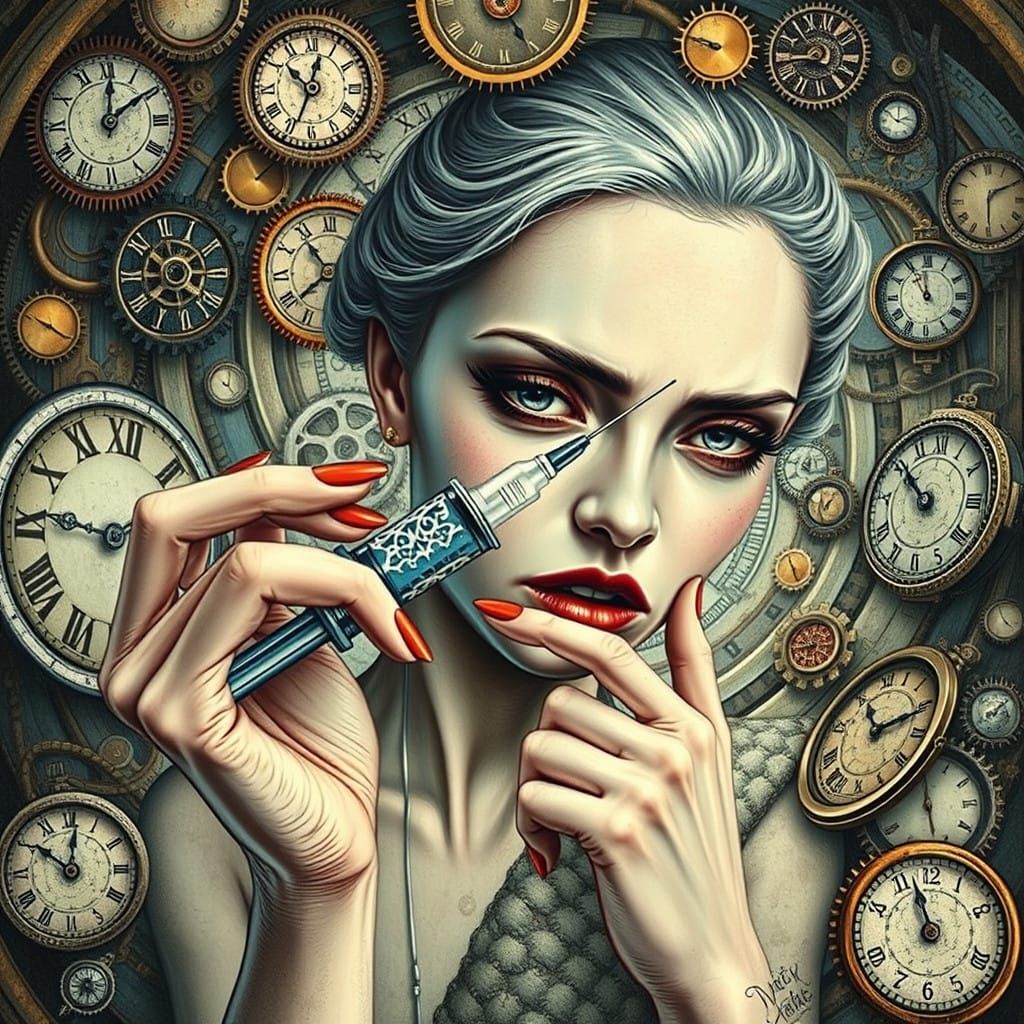 Timeless Suffering in Impossible Geometry