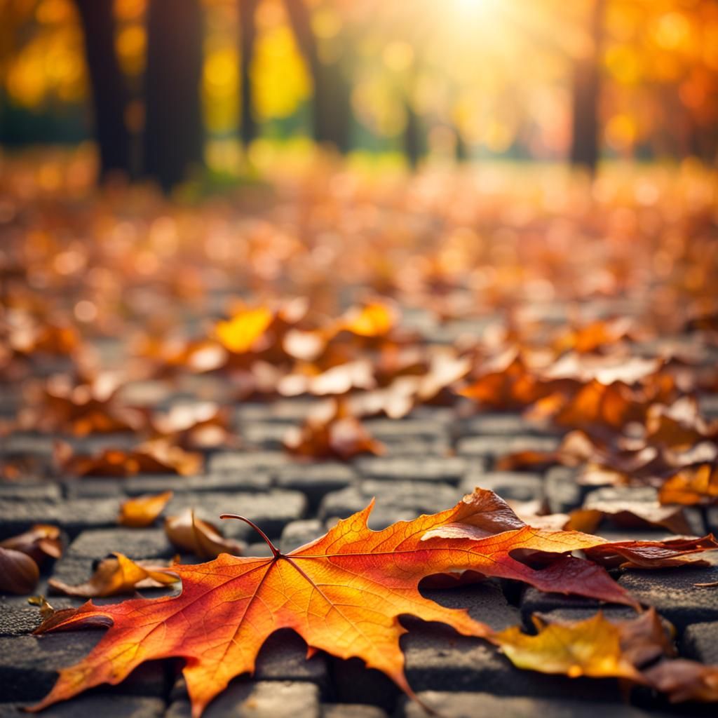 Autumn Season Captured with Bokeh and Natural Light