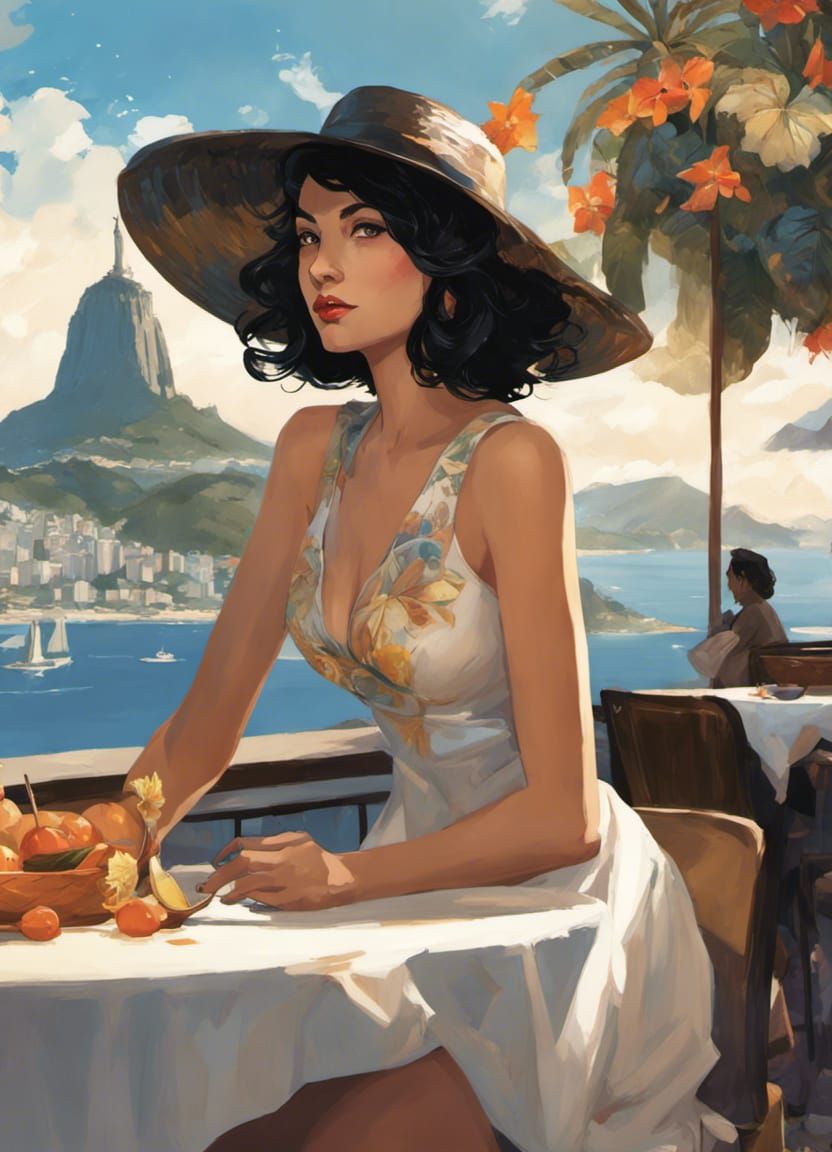 Brazilian Witch at Copacabana Restaurant