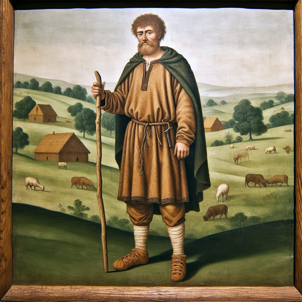 Man in the year 1000AD