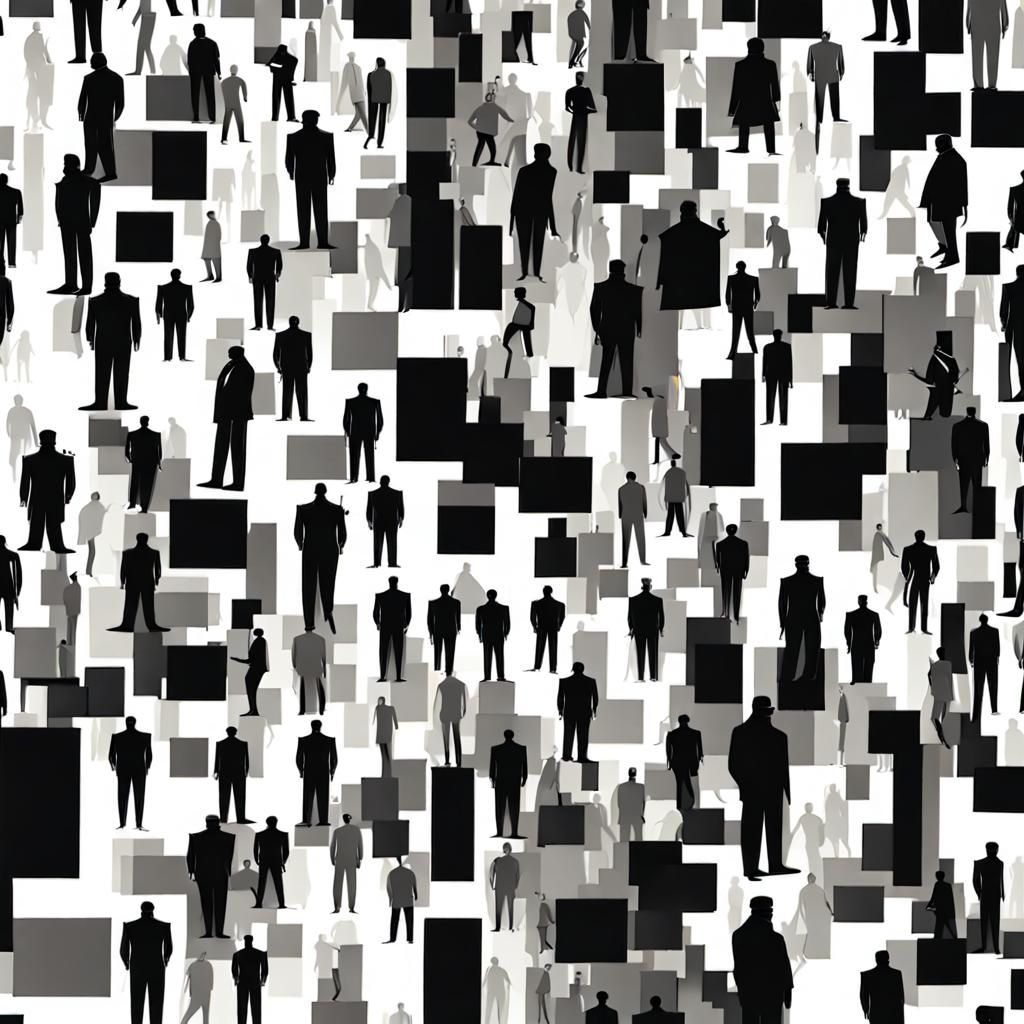 Abstract Representation of the Invisible Man