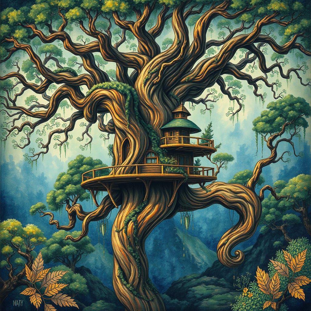Design a treehouse