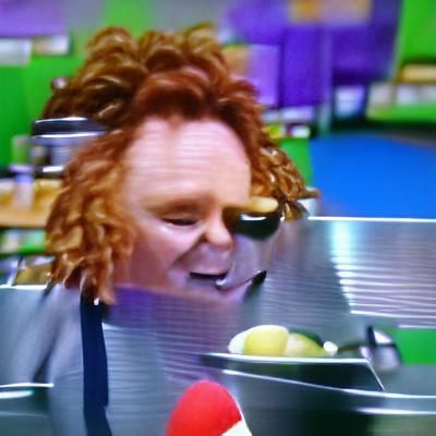 Mick Hucknall on Ready Steady Cook TV Show
