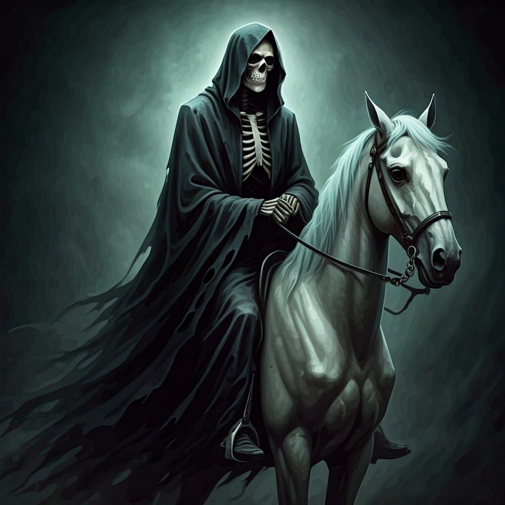 Death Rides: Victorian-Era Dark Surrealism