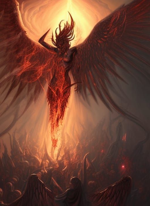 Lucifer's Victory: God Butchered in Burning Heaven