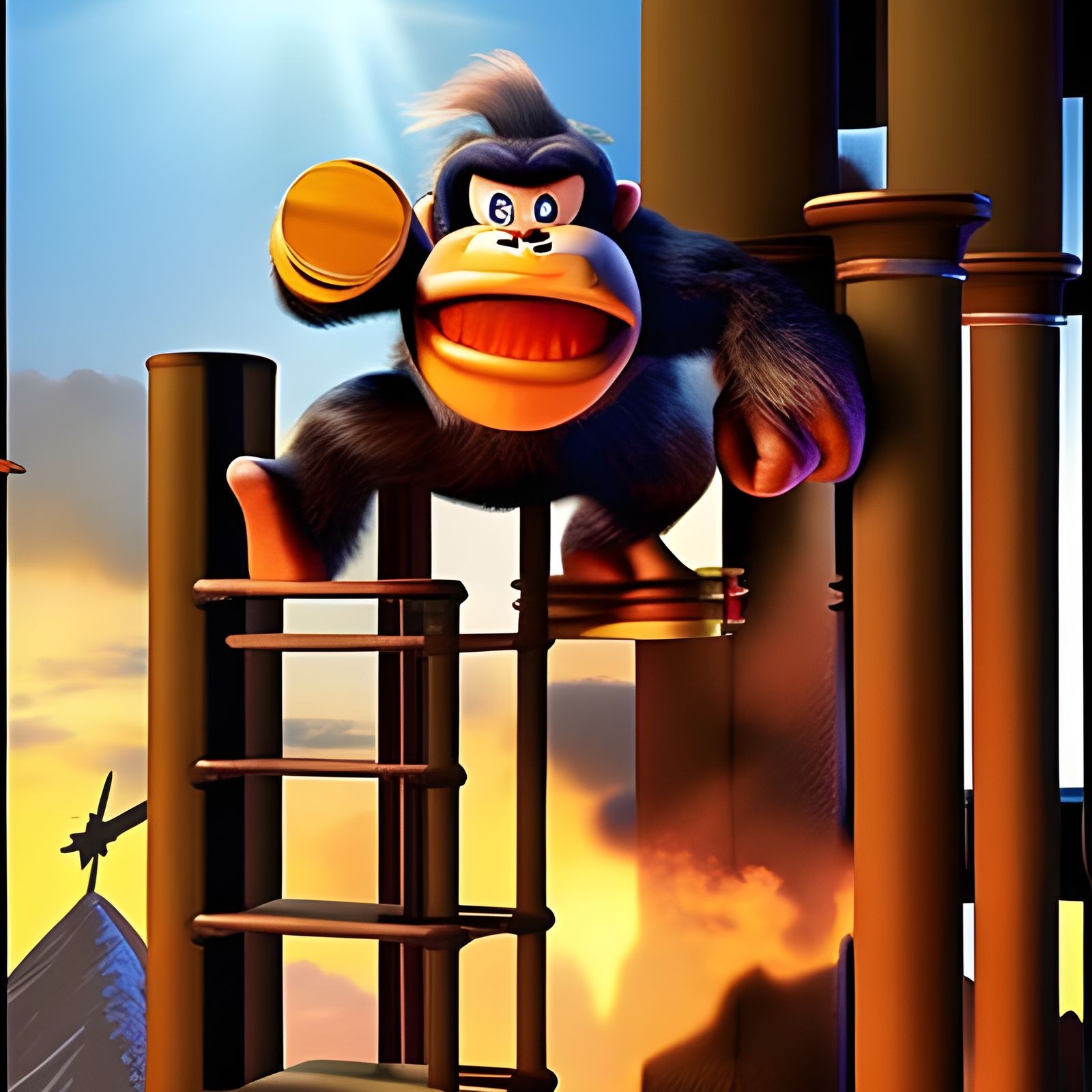 Vintage Donkey Kong