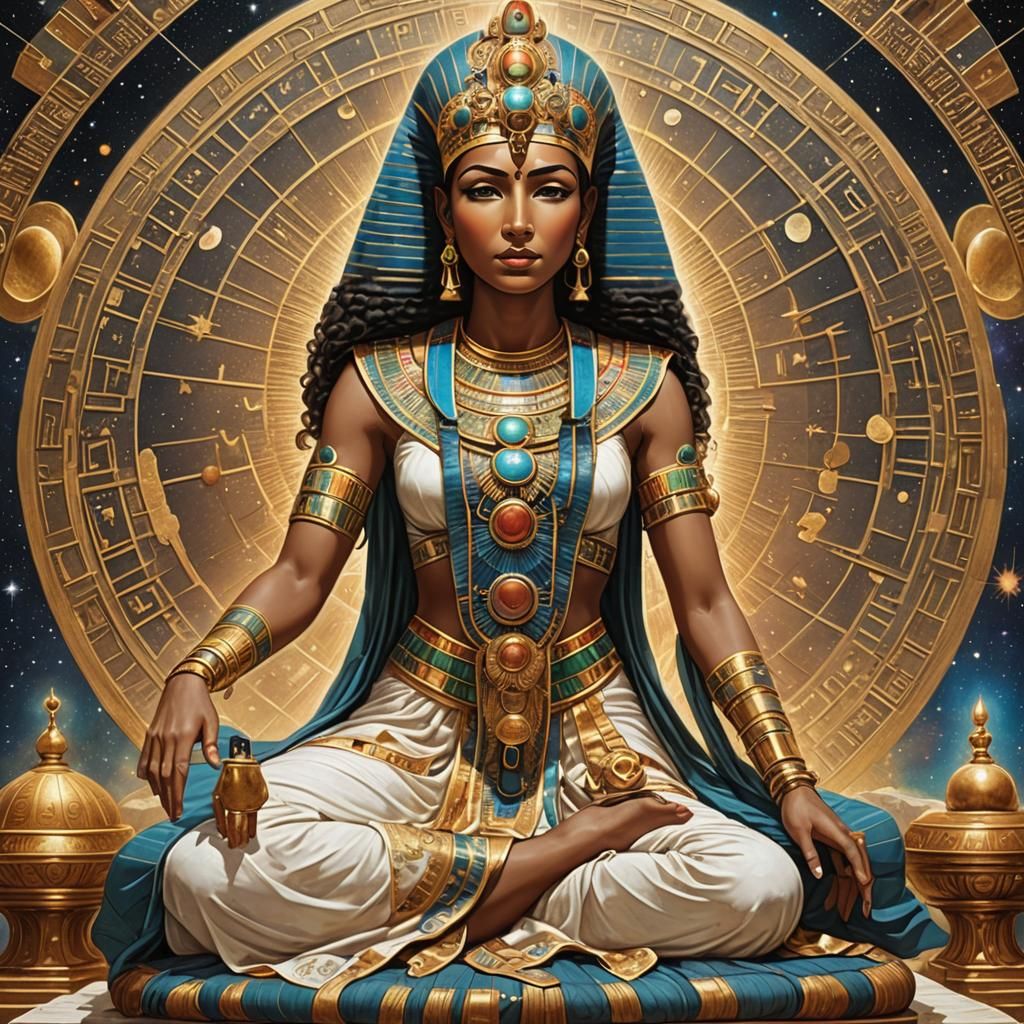 Cosmic Ma'at Goddess of Universal Laws