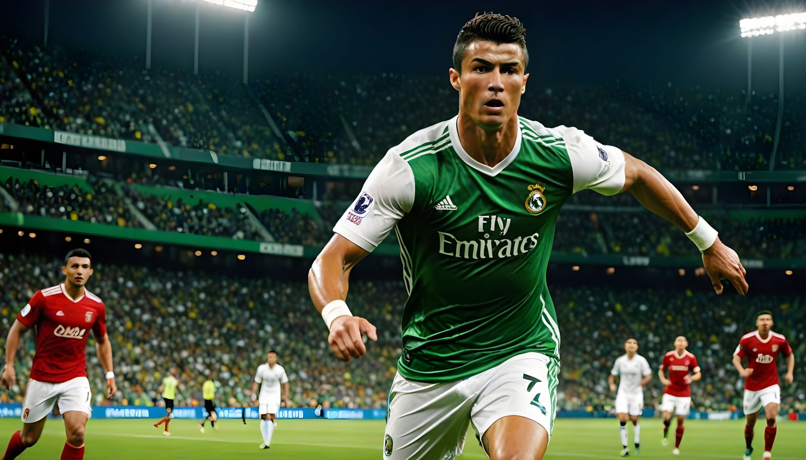 Cristiano Ronaldo Portrait in 8K