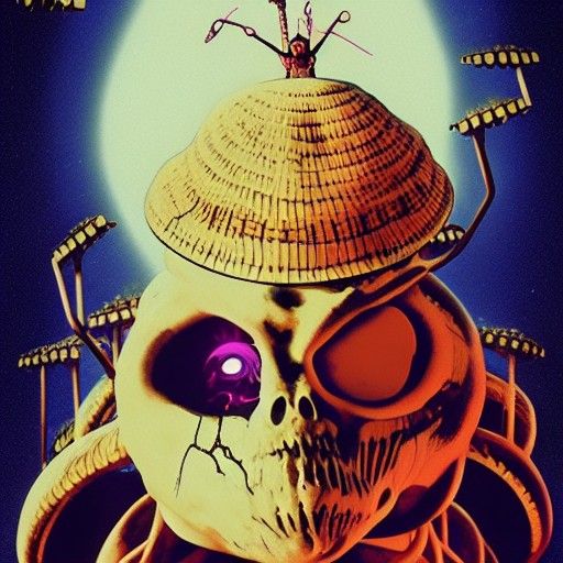 Gashadokuro Express: Lo-Fi Fantasy Movie Poster