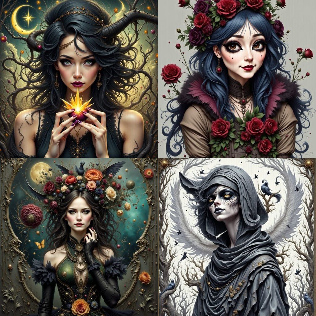 Dreamlike Surreal Scene with Ethereal Beauty