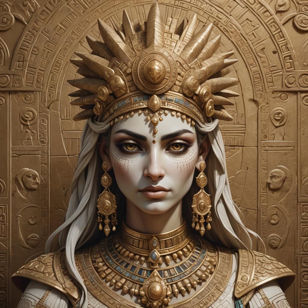 Ancient Mesopotamian Goddess Revealed in Photorealistic Deta...