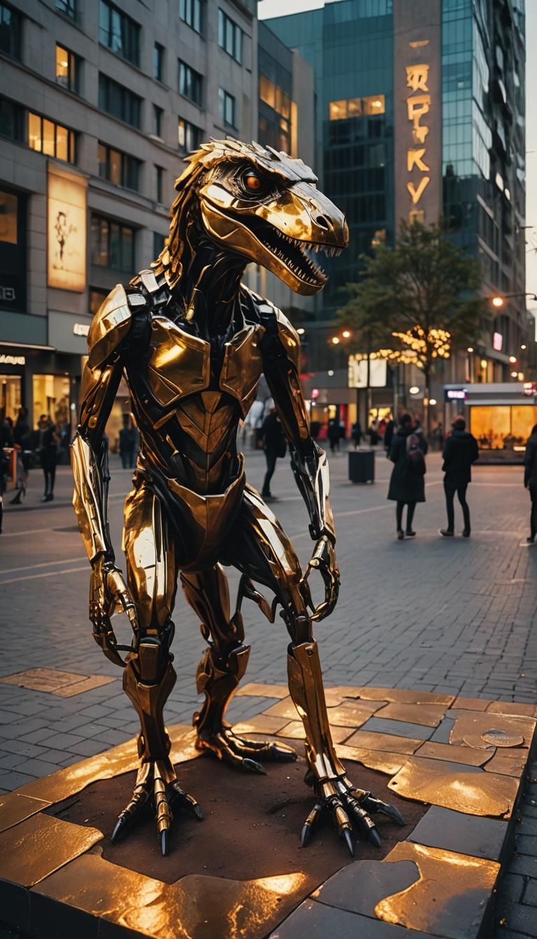 Urban Art Installation in City Center