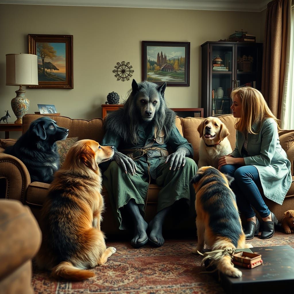 Sure, the dogs love you, but you teach them bad habits!