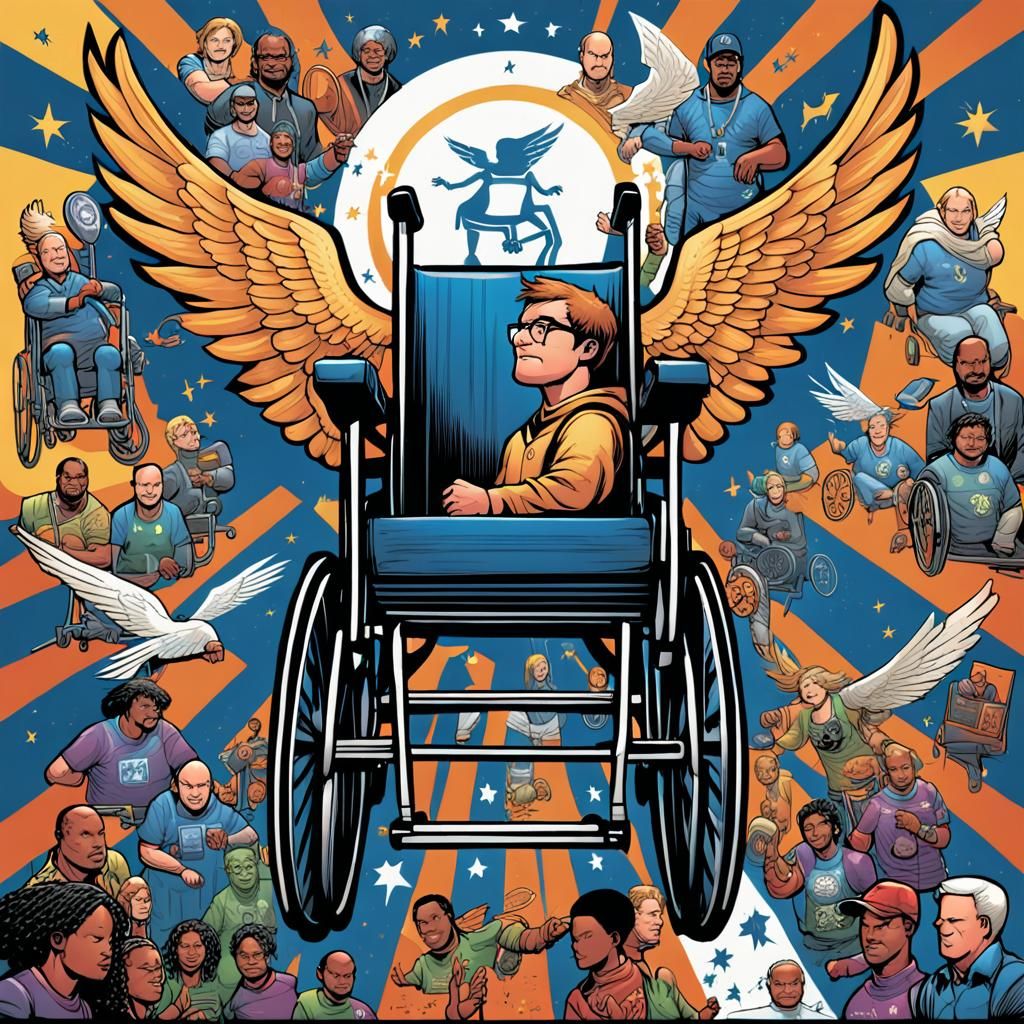hope for those with disabilities: A diverse group, each show...