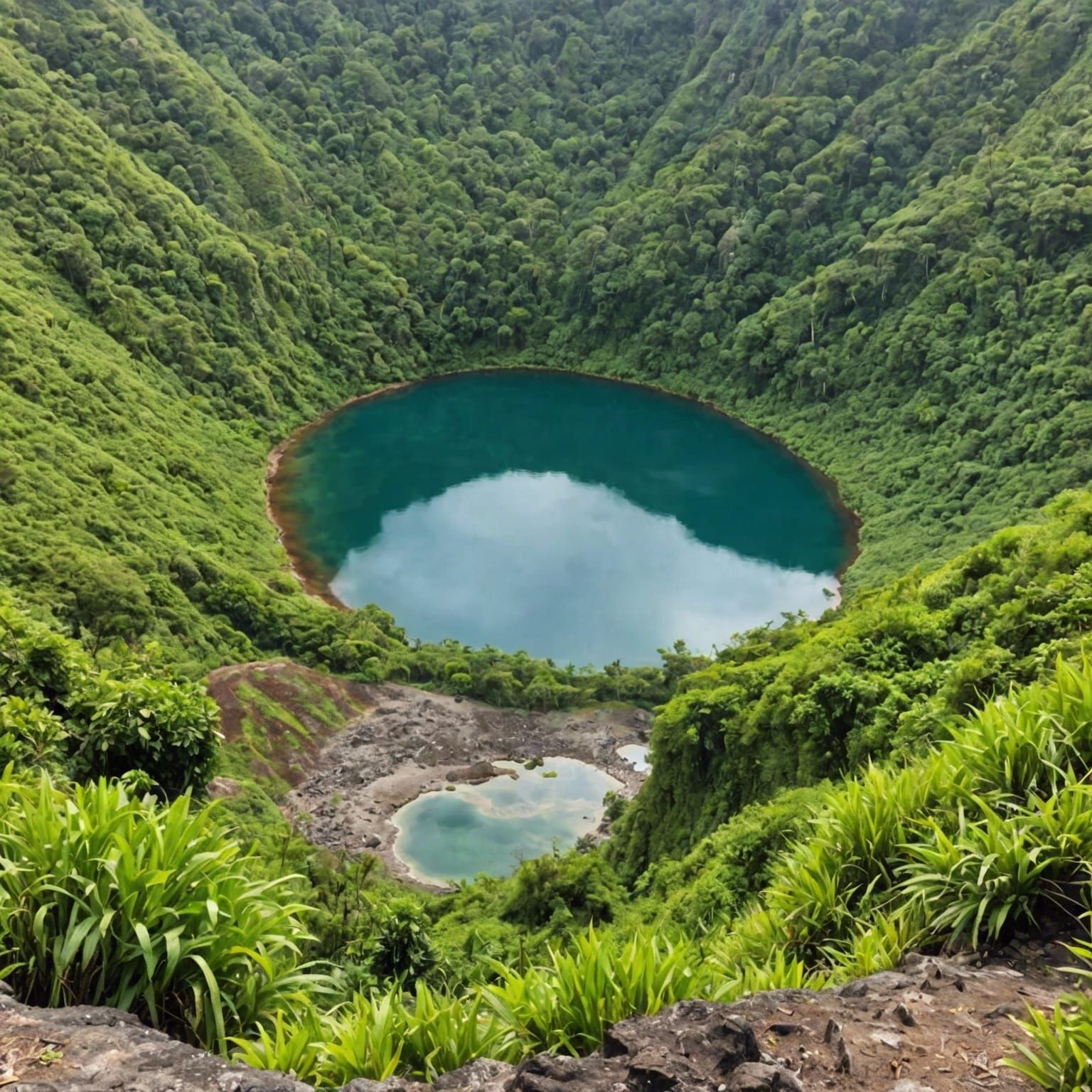 Boiling Lake, Dominica: Kalinago People, Spectacular View