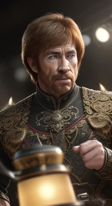 Handsome Man Portrait with Dreamlike Orton Effect