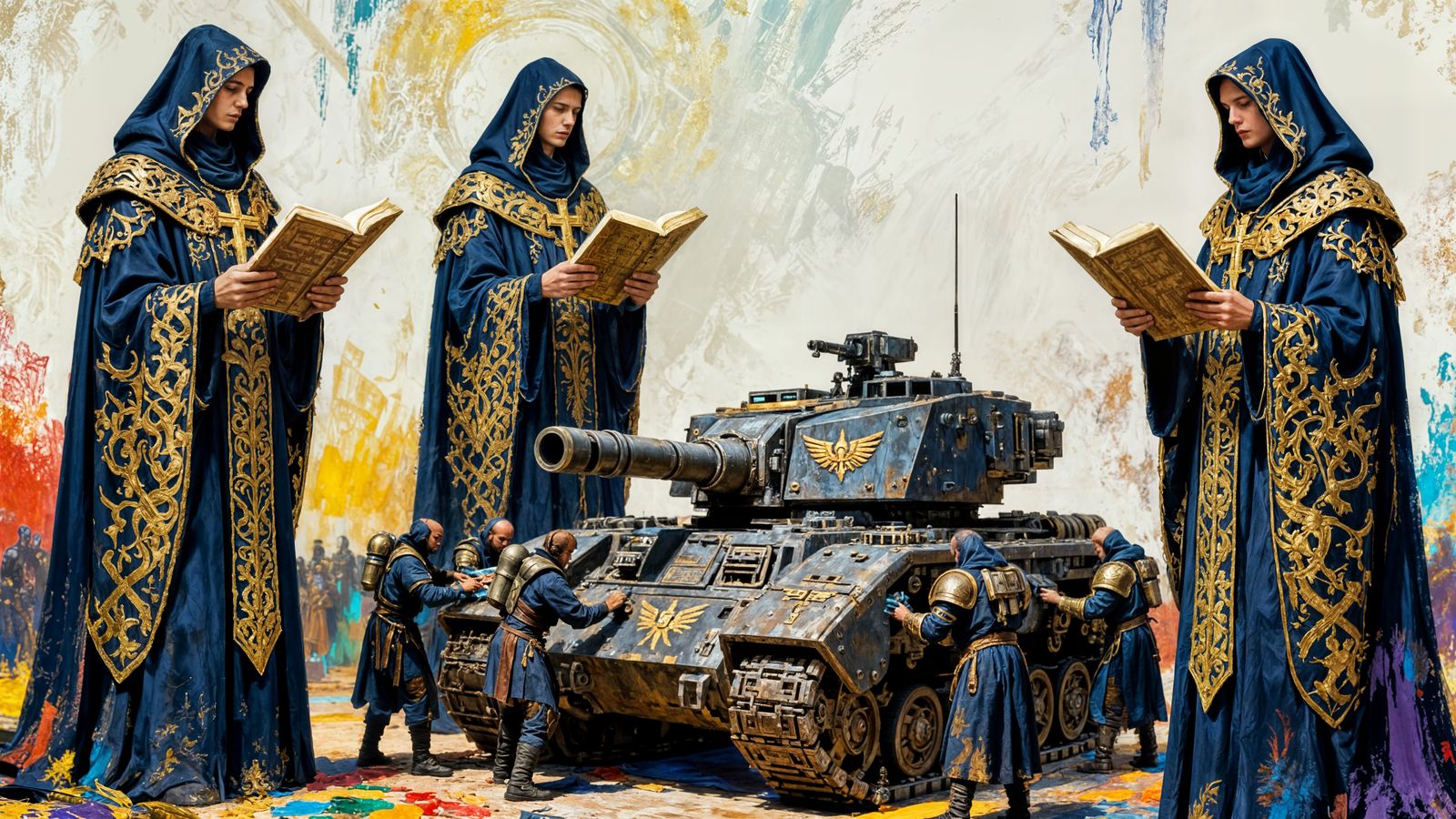 Warhammer 40k Acolytes Service Leman Russ Tank