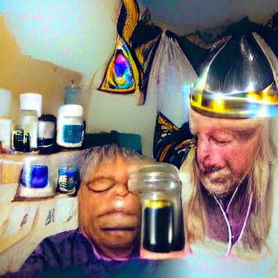 AI Image from Empty Prompt