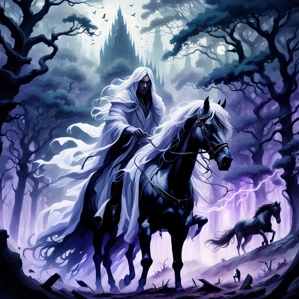 Spectral Rider Conquers foreboding Dark Fantasy Landscape in...