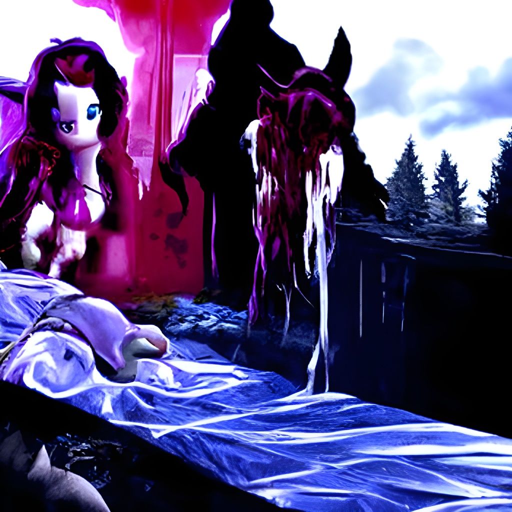 demon dream bloody cottage core arwen dies my little pony rarity eat her