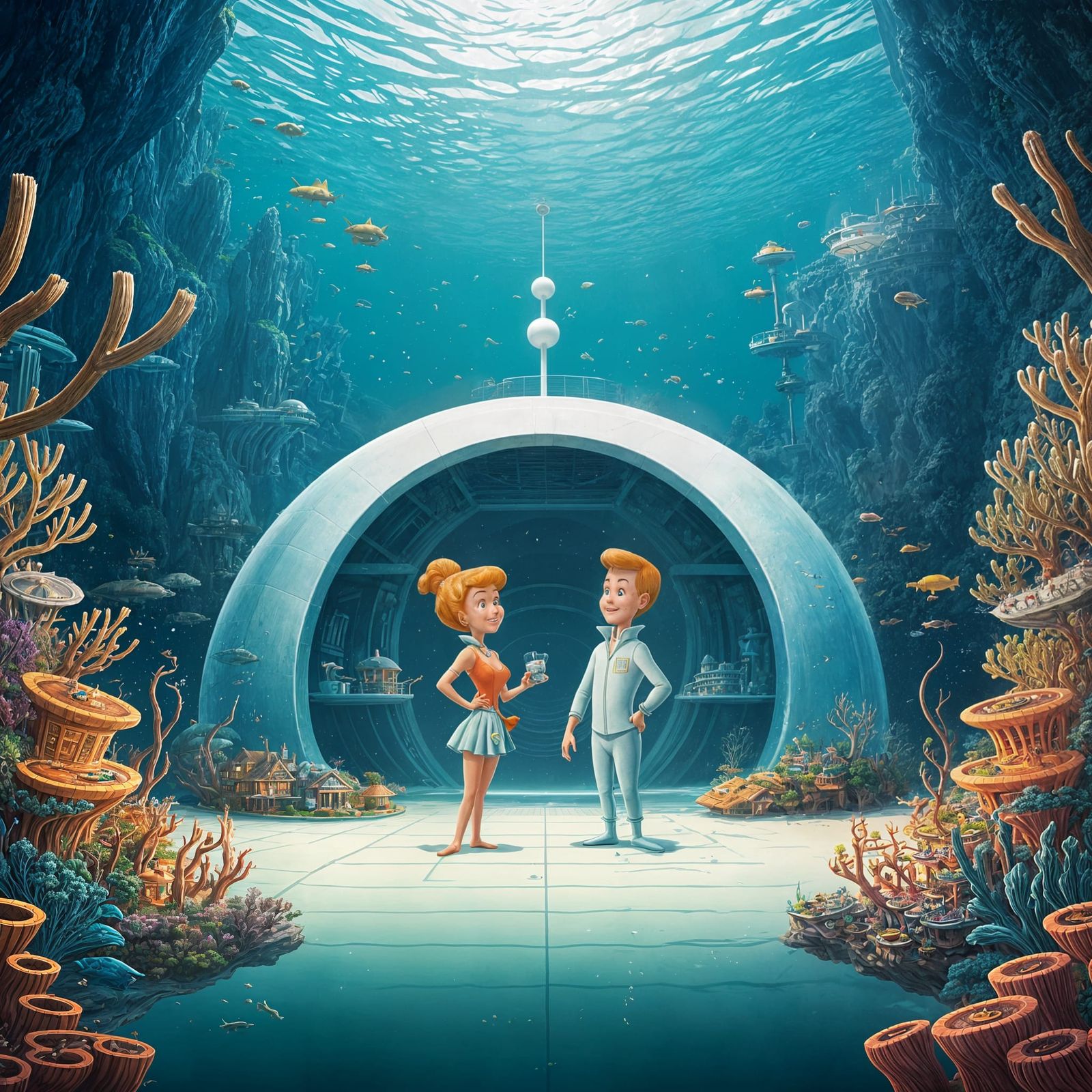 The Jetsons' Underwater Holiday Bungalow