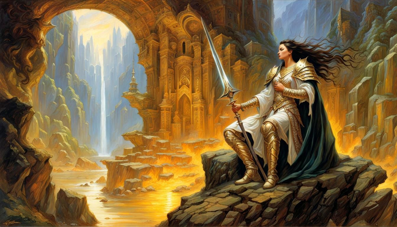 Fantasy Art Inspired by Multiple Artists