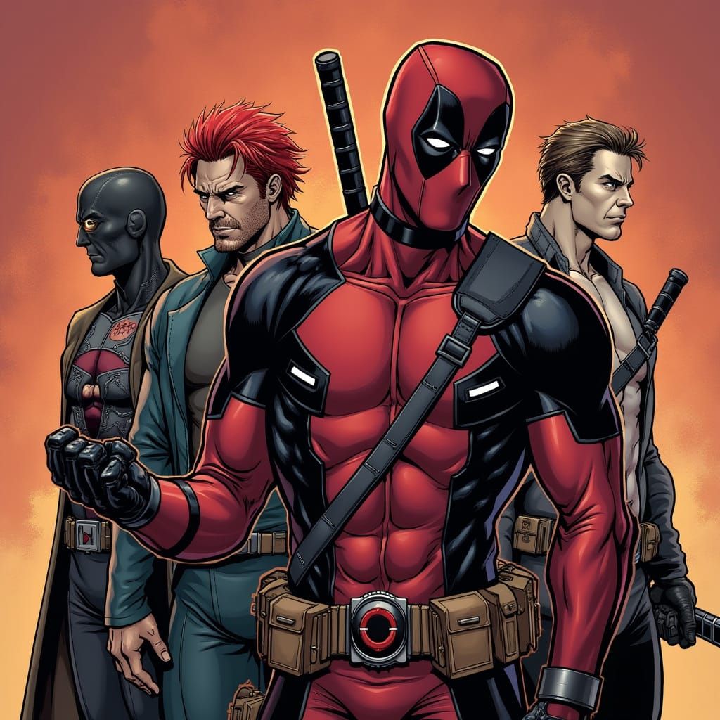 Deadpool Joins the Outsiders: A DC Comics Team-Up